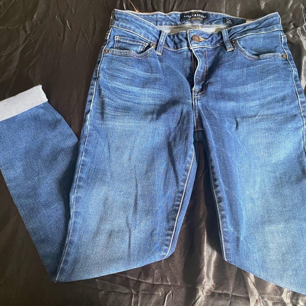 Lucky Brand Straight Leg Blue Jeans